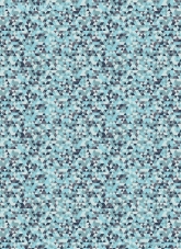 Geschenkpapier Pixel-Mosaik, blau