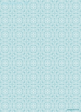 Geschenkpapier Mosaik, Kacheln blau